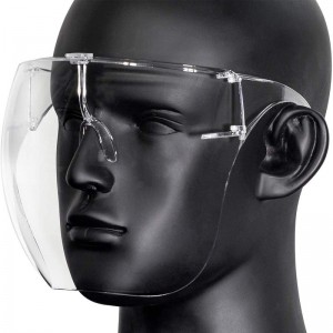 Goggle antinebbia Unisex visiera visore pieno viso viso protettivo occhiali